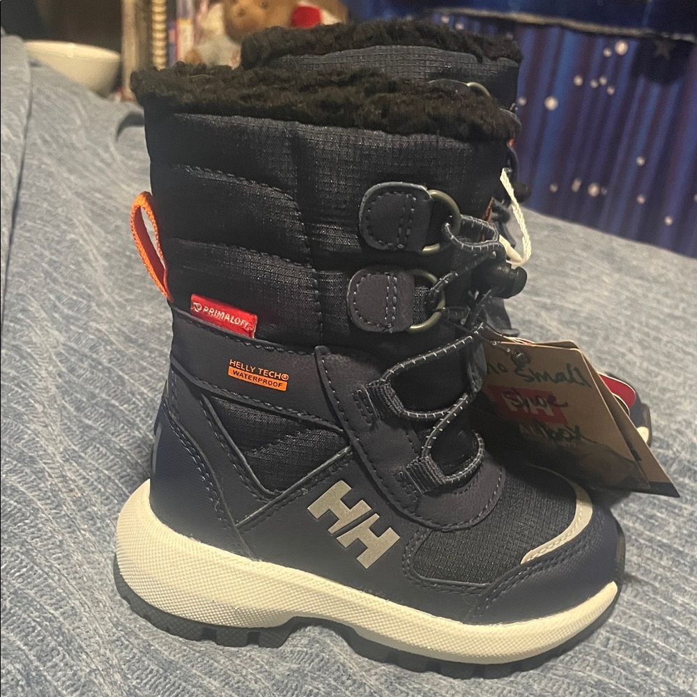 Helly Hansen Kids Snow Boots - Navy and Black